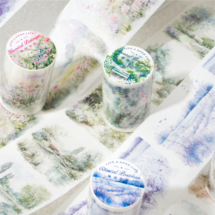 Nature Washi All Over the Mountain Breeze Long Loop Tape