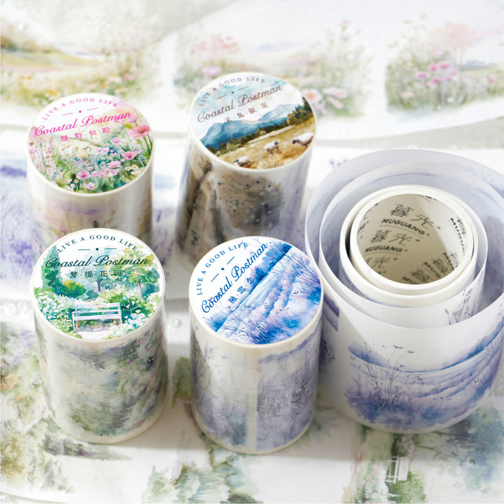 Nature Washi All Over the Mountain Breeze Nature Theme Tape