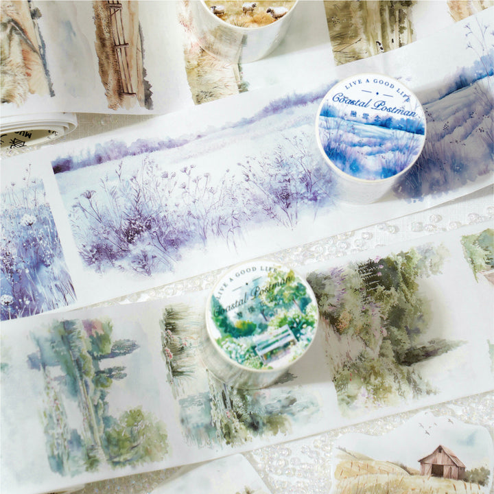 Nature Washi All Over the Mountain Breeze Scenic Journal Tape