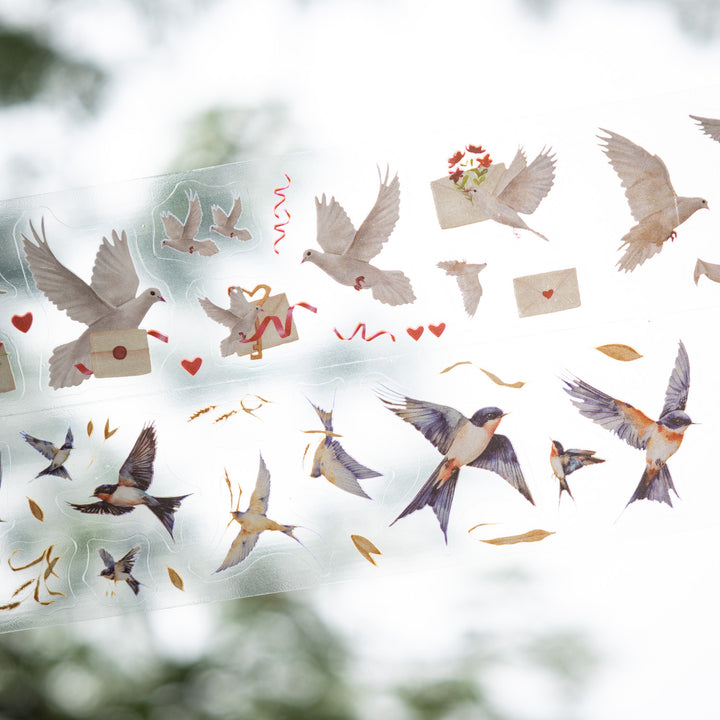 Nature and Animal Journal Tape Birds Among the Clouds