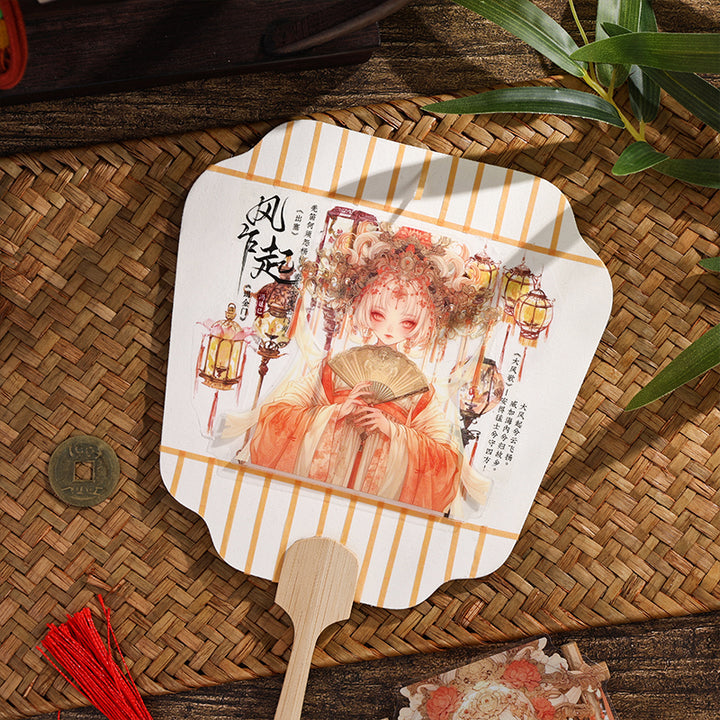 No Longer See Lan Ting Creative Chinese Style Stickers for Phone Case Decoration
