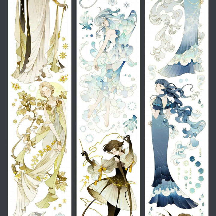Nymph PET Tape Character Strip For Scrapbooking