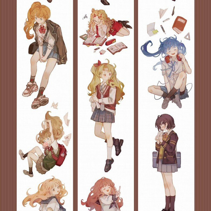 Japanese Kawaii Girl PET Tape - Desk Cosmos