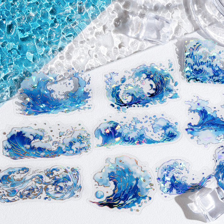 Ocean Stickers Boundless Water PET Art Stickers