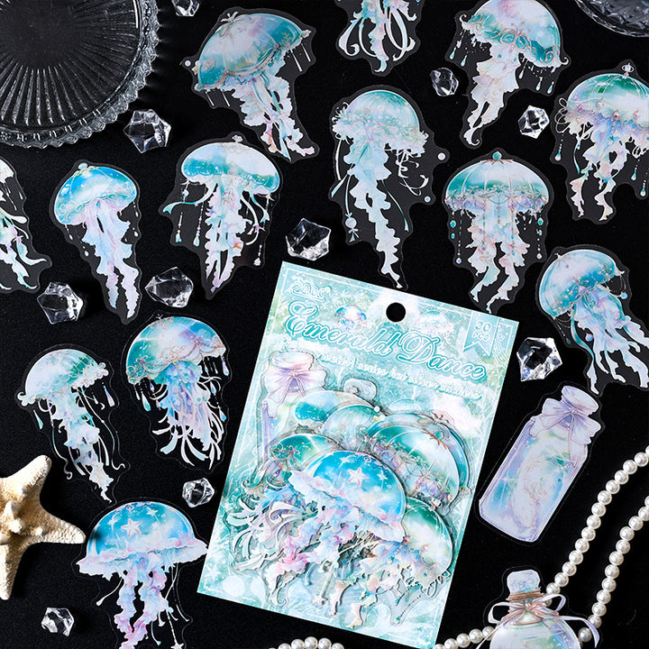 Ocean Waltz Series Waterproof PET Stickers Marine Scrapbook