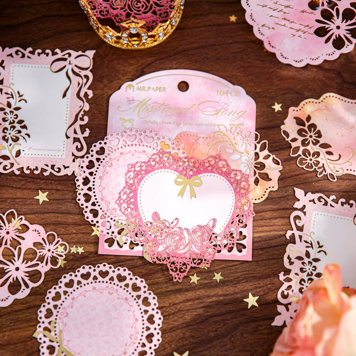 Ophelias Poetry Decorative Paper Set Romantic Suitable for Creative