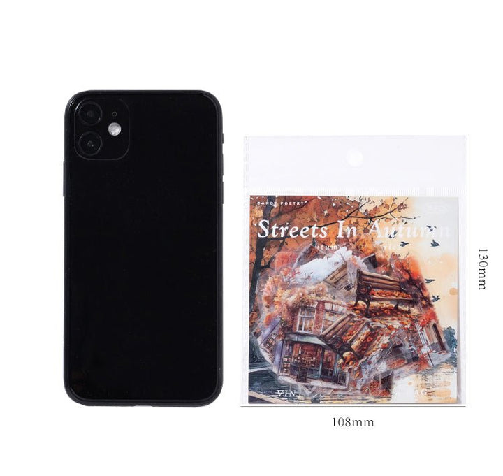 Autumn Life Journal Scrapbook Stickers - Desk Cosmos