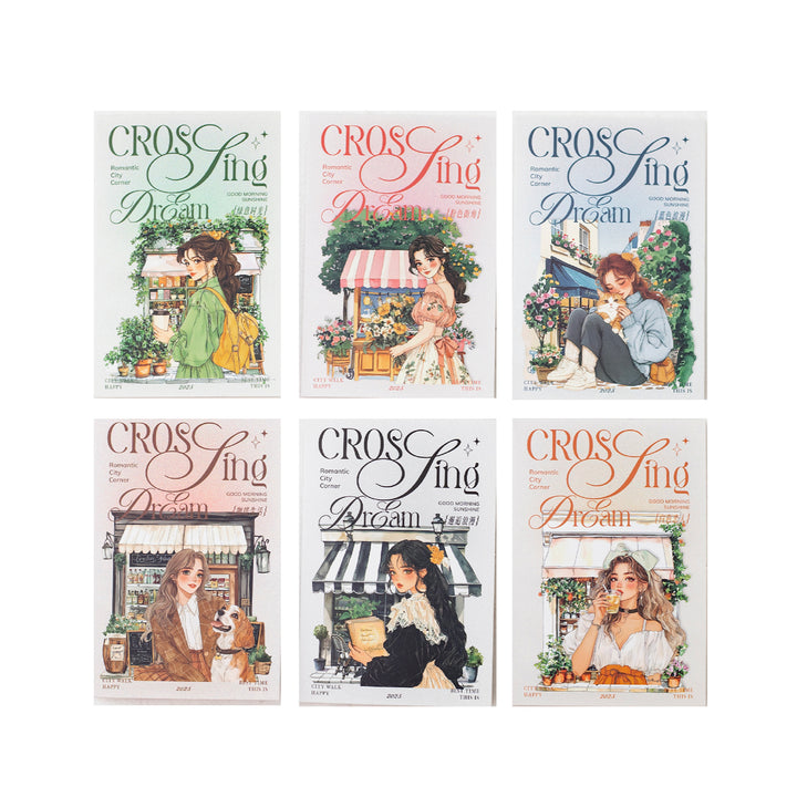 PET Journal Stickers Glorious Days Pastel Characters