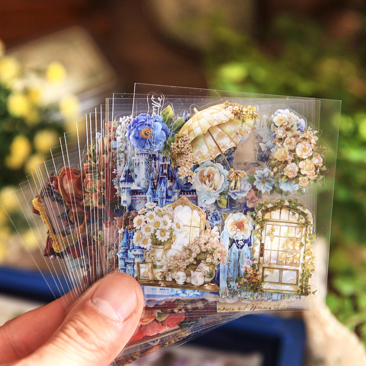 PET Stickers World Creative Series Journaling Supplies