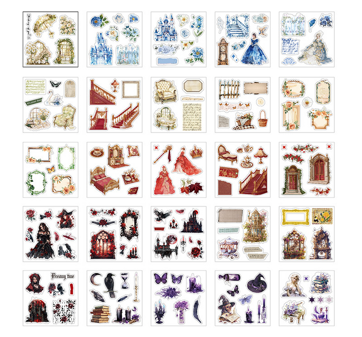 PET Stickers World Creative Series Stationery Gift Ideas