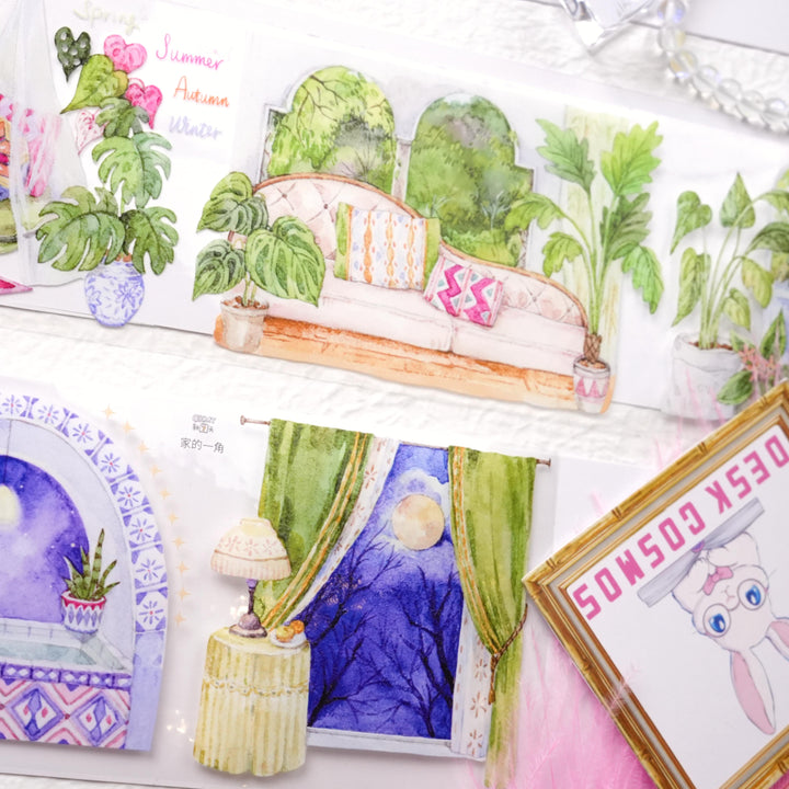 PET Tape Corner Of Home Daily Life DIY Craft Material