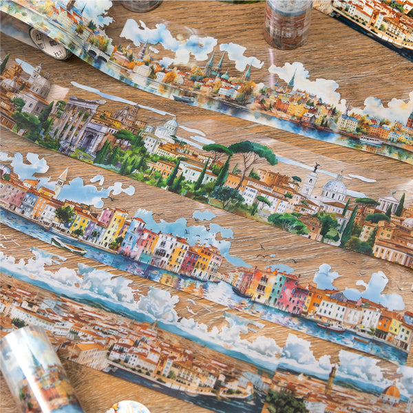 PET Tape for Daily Life and Decoration from Travel around Europe series
