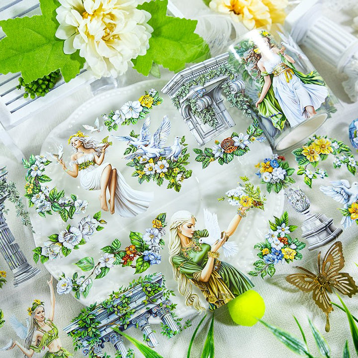 PET Tapes Peace Theme Retro Fantasy Design