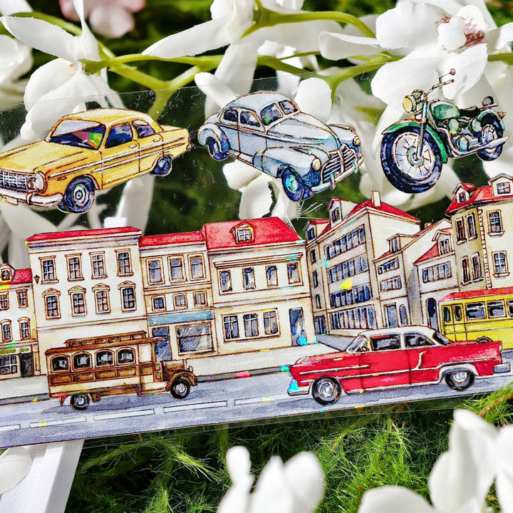 PET Tapes Scenic Creation Highway 66 Journal Travel Scrapbook Tape