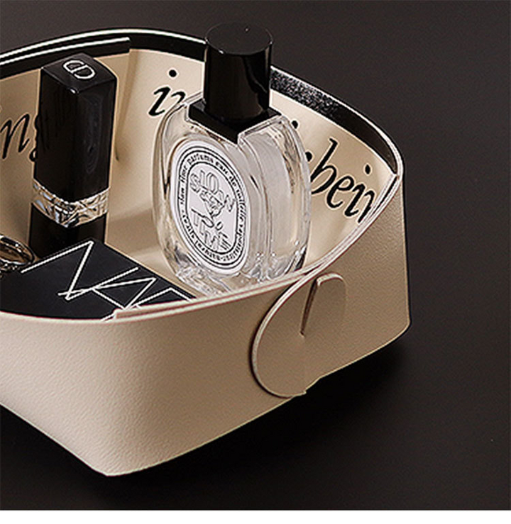 PU Leather Storage Basket for Fashion and Daily Life Organizing Made Easy