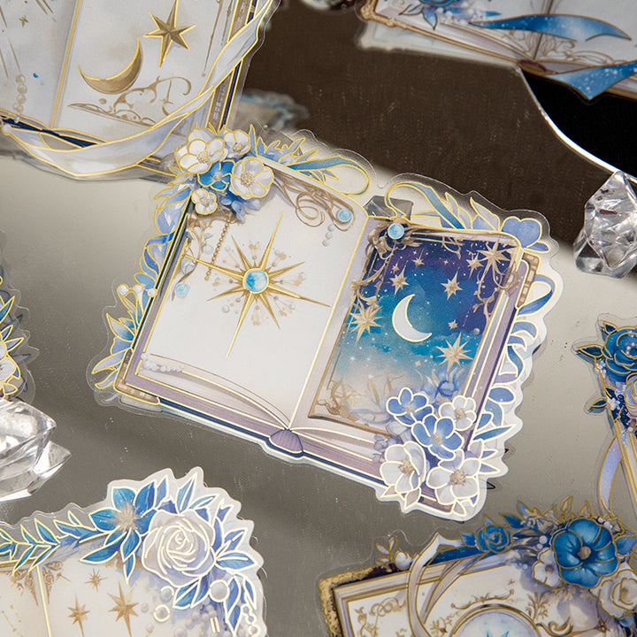 Paper Dream Cloud Book Gothic Stickers Retro Magic for Journal