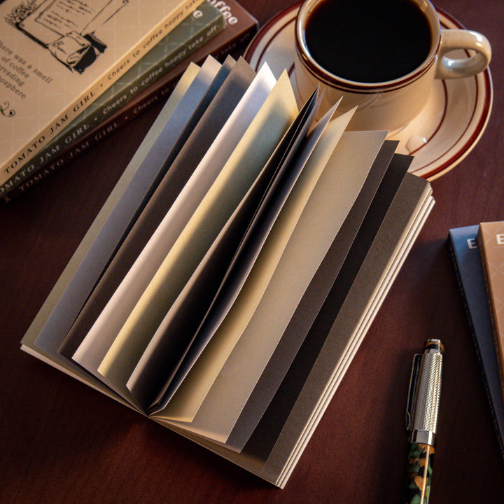Paper cafe Coffee Culture Embossed Retro Planner with Fine Paper