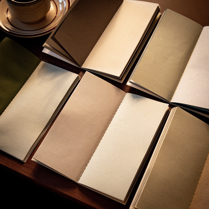Paper cafe Embossed Coffee Journal Retro Style for Daily Use