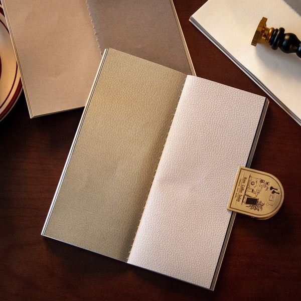 Paper cafe Planner Retro Coffee Culture Embossed Journal with Coffee Element