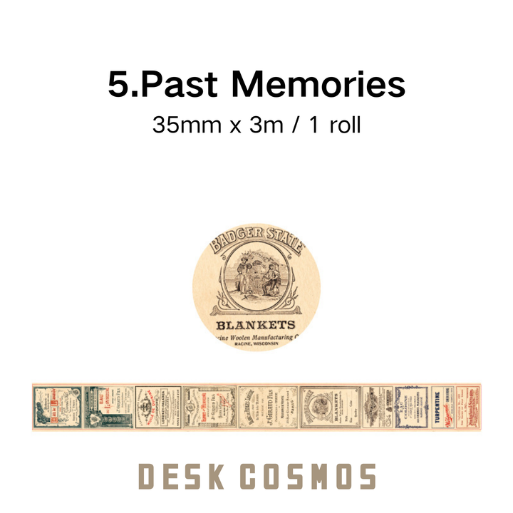 Past Memories Washi Tape