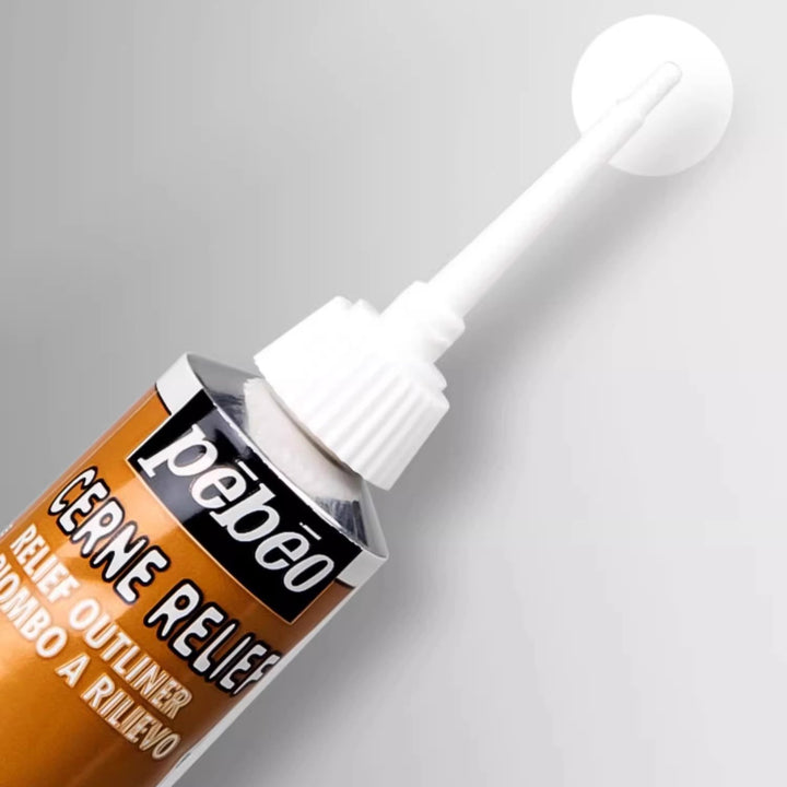 Pebeo acrylic relief pen suitable for custom decoration