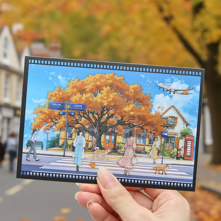 Phantom of Time PET Stickers Daily Life Suitable for Phone Case Decoration