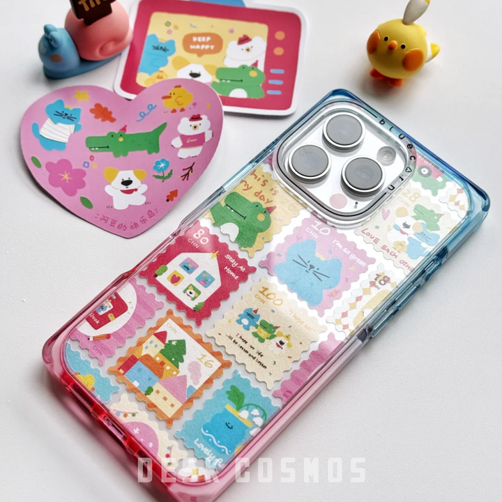 Phone Back Transparent Card for Journaling and Collage