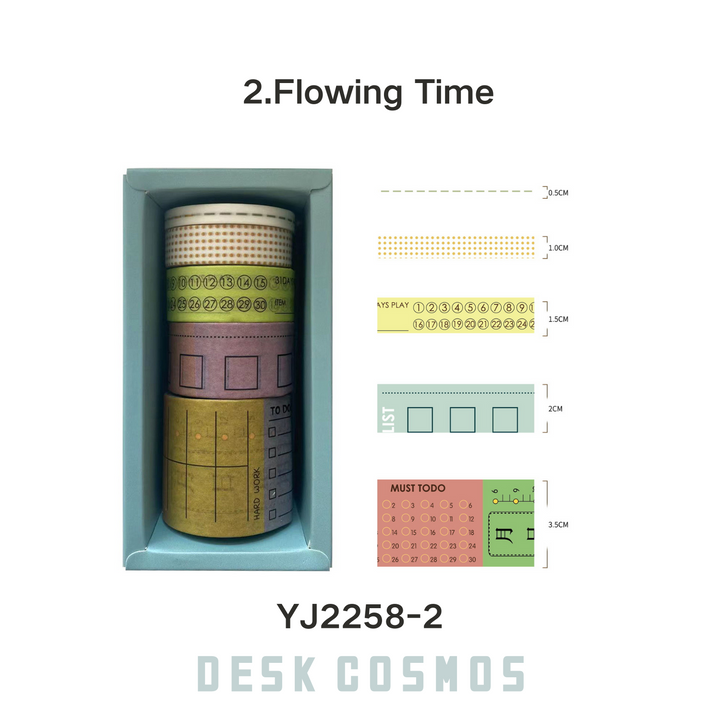 Pick Up Time Fleeting Time Washi Tape Classic Time Management