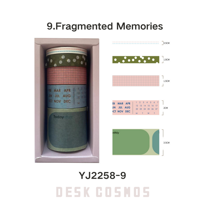 Pick Up Time Tiny Drops Memory Washi Tape Creative Art Project