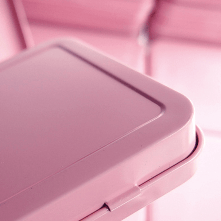 Pink Storage Boxes Storage Solution Compact