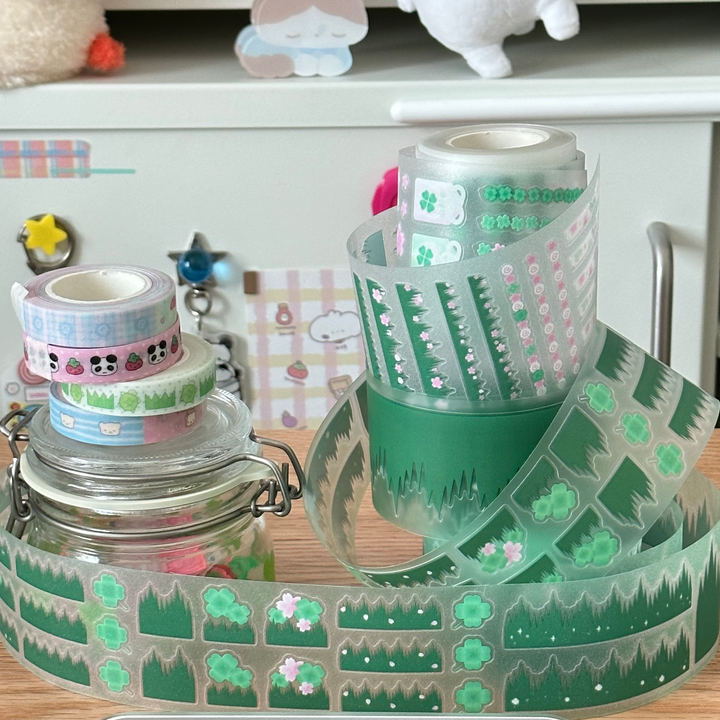 Plant Tape Sushi Grass Tape for journal