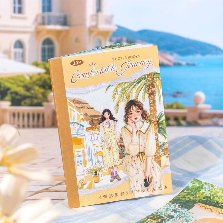 Pleasant Journey Scrapbook Supplies Washi PET Mixed Stickers