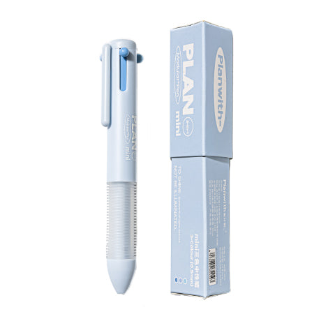 Plumpy Multicolor Gel Pen Mini Series 3 in 1 Compact and Easy to Carry