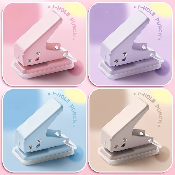 Portable Single Hole Puncher DIY Craft Tool Sweet and Cute