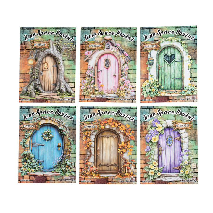 Portal Stickers Time Space Portal cardstock paper embellishments