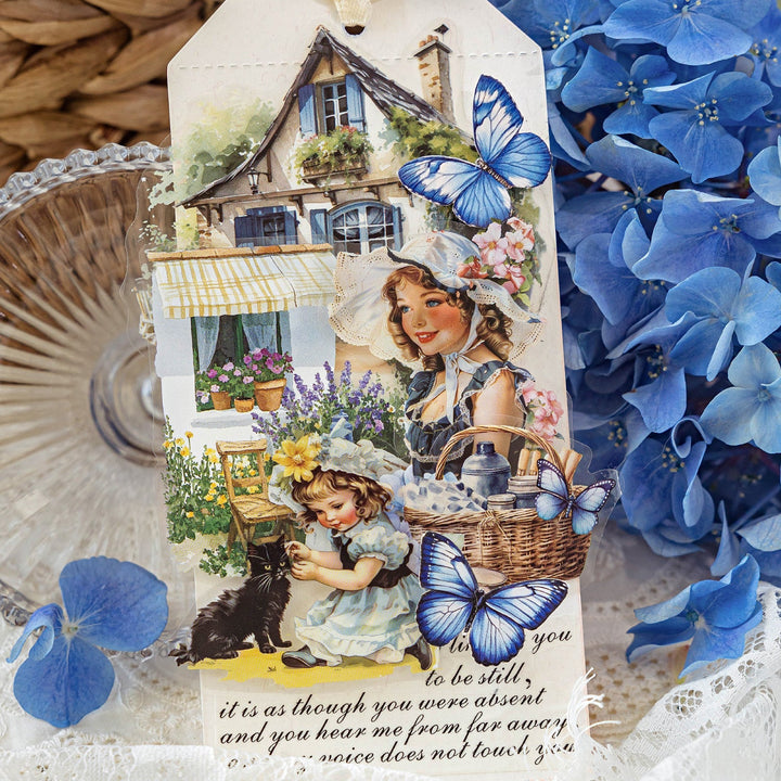 Pure Age PET Stickers Sweet Characters American Style Cute Journal