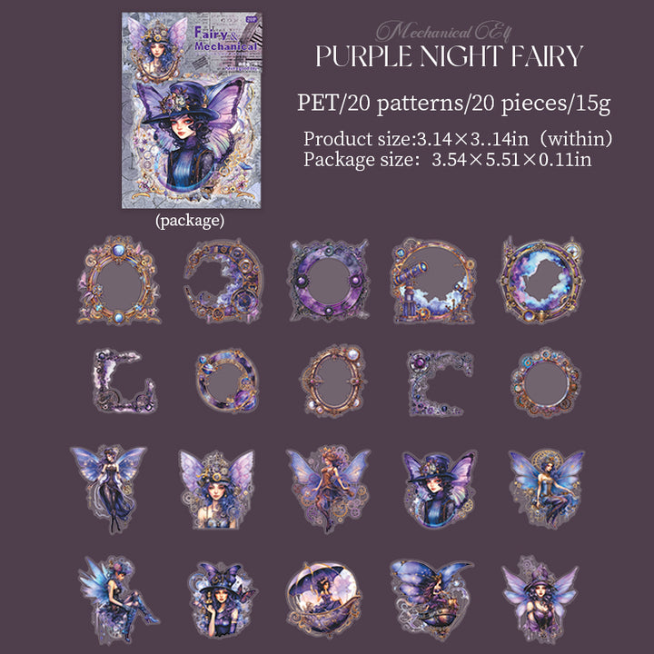 Mechanical Purple Night Fairy