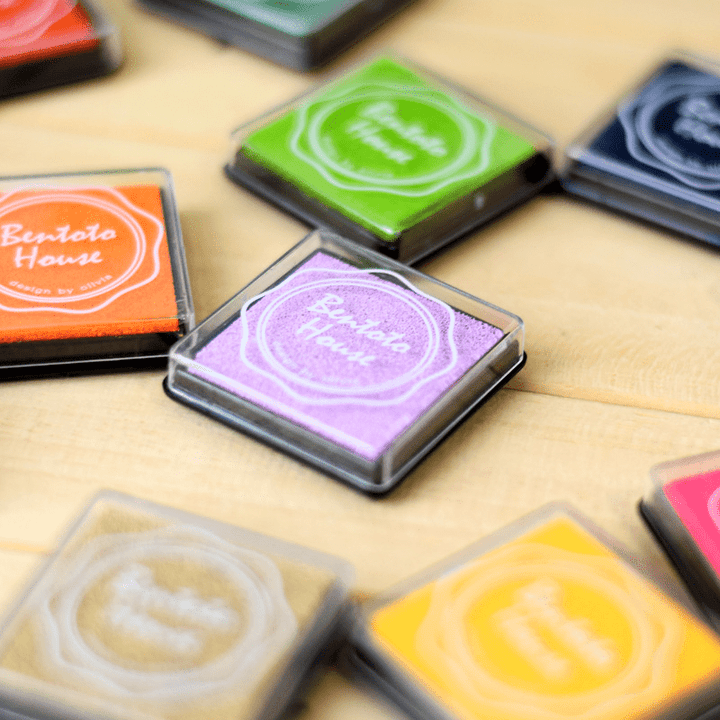 Rainbow Ink Pad Candy Cube Set mini ink cubes for stamping