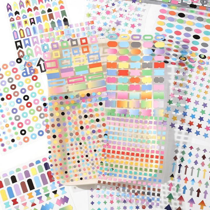 Rainbow Light Basics Backgrounds Polka Dots Perfect For Journal Decoration
