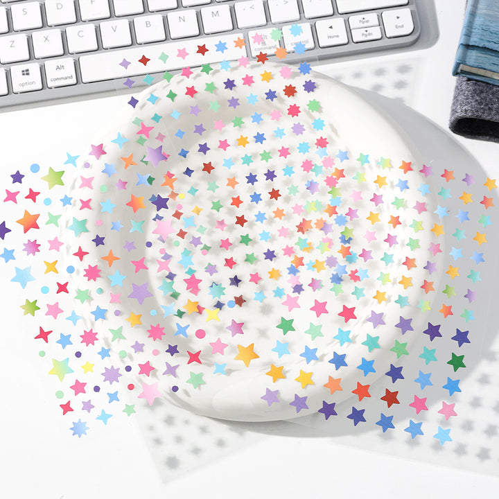 Rainbow Light Basics Polka Dots Great For Journal Fans