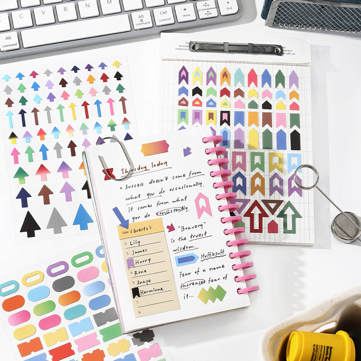 Rainbow Light Polka Dots Creative Designs Suitable For Scrapbook