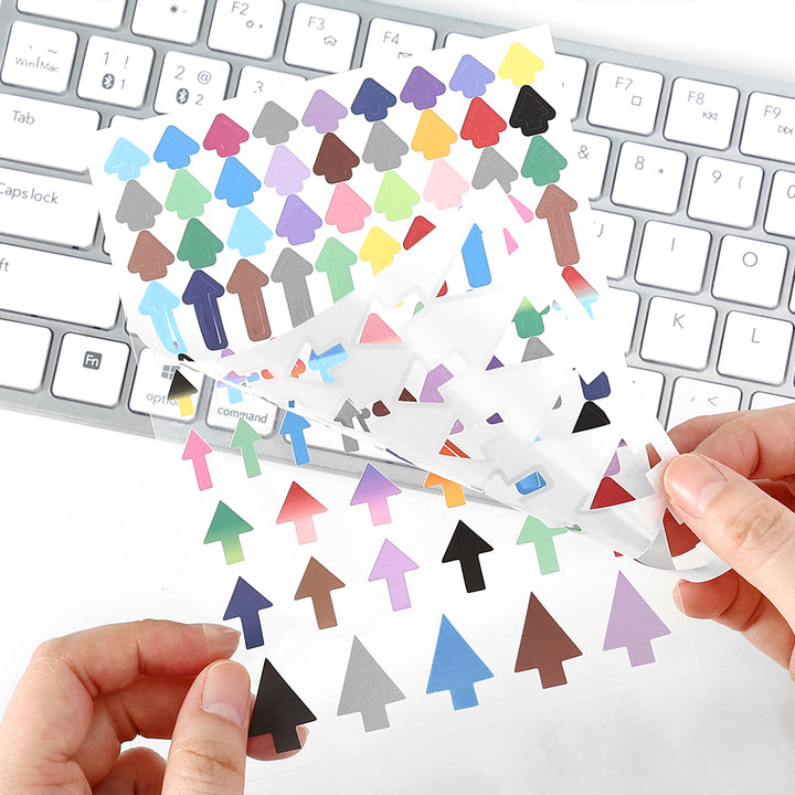 Rainbow Light Stars Polka Dots Fun For Scrapbook Decor