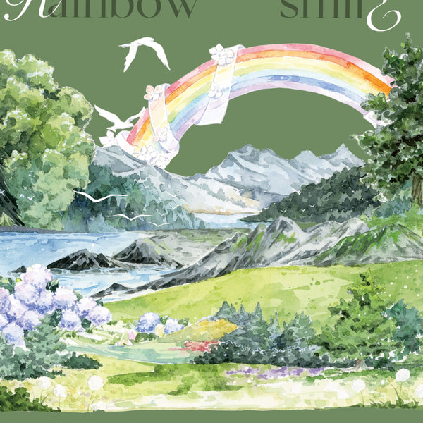 Rainbow Smile PET Tapes For DIY Journaling