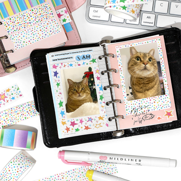 Rainbow Wishes Series Scrapbook Supplies for Personal Projects