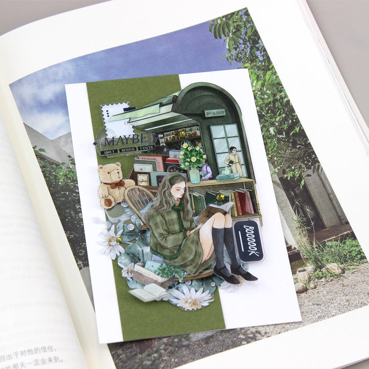 Reading Moment PET Tape Coffee Theme Suitable for Stationery Lovers