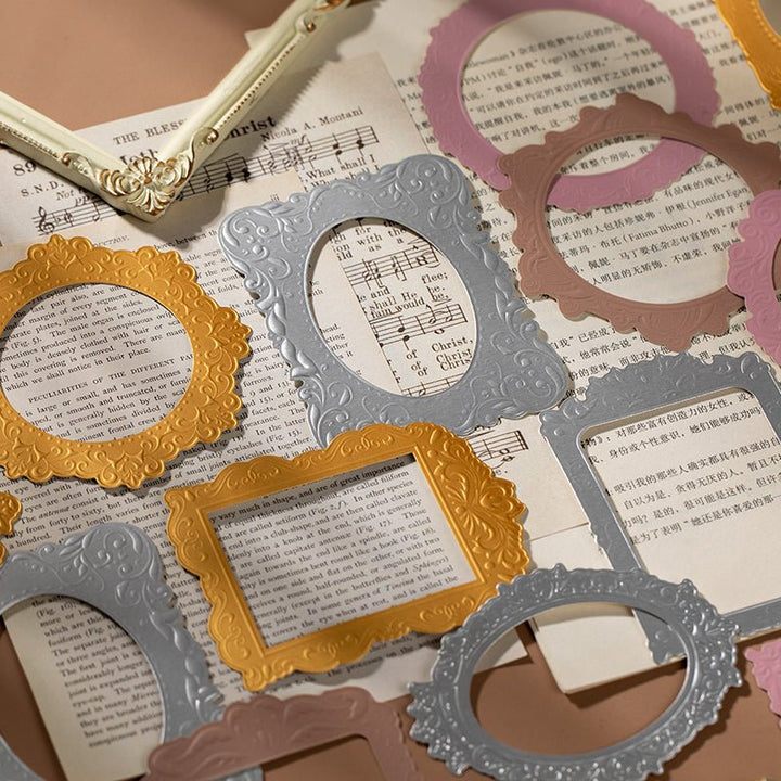 Relief Photo Frame Material for Visual Texture Projects