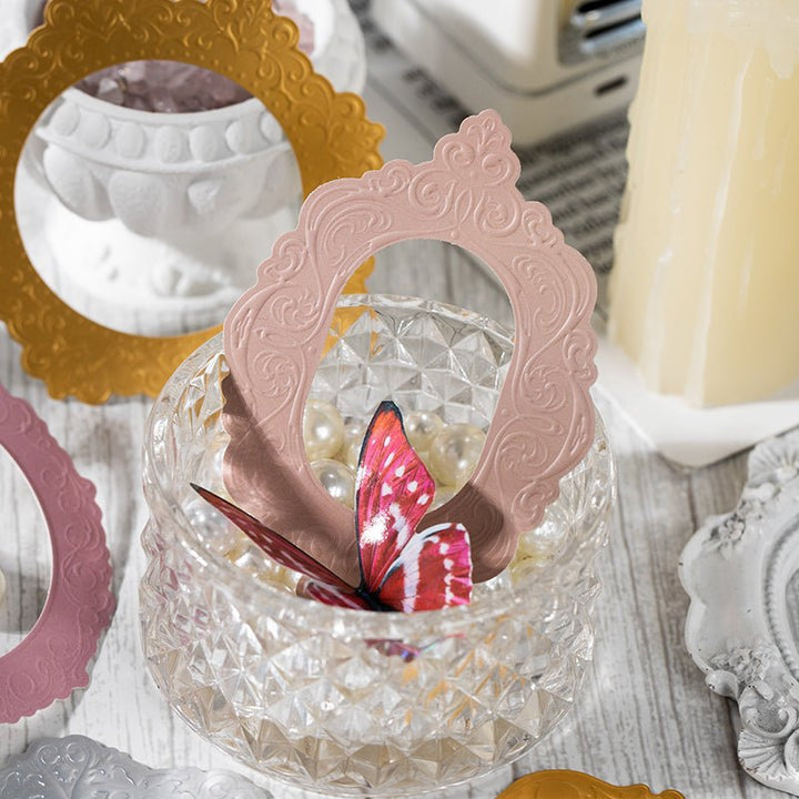 Relief Photo Frame Craft Paper for Retro Journal Themes