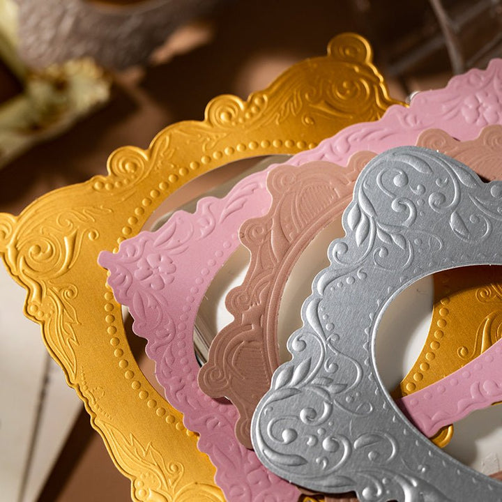 Relief Photo Frame Craft Paper Perfect for Art Journals