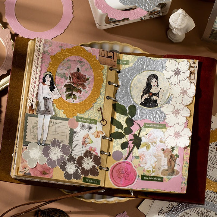 Relief Photo Frame Paper for Artistic Expression Scrapbooks