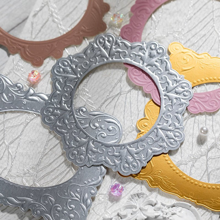 Relief Photo Frame Paper for DIY Decorative Pages